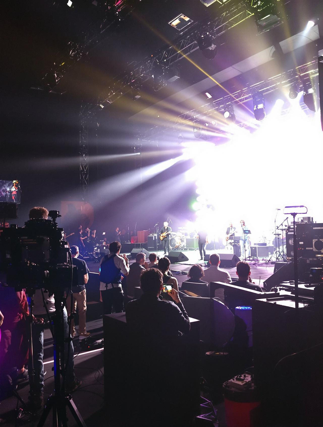 演唱会后台独家照片